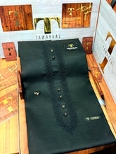BLACK PASHA COTTON BORING EMBROIDERY(PASHA COTTON)